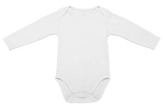 PepperST White Long Sleeve Baby Grow - 12-18 Months