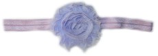 Baby Headbands Girl's Fine Flower Headband Solid - Lilac (3 months - 8 Years)
