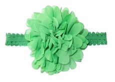 Chiffon Headband Detailed Lace - Green