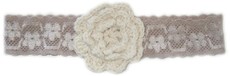Crochet Natural Headband