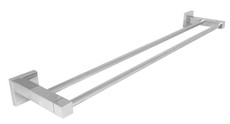 Wildberry - Stainless Steel and Zinc Doubl Towel Bar - 600 mm