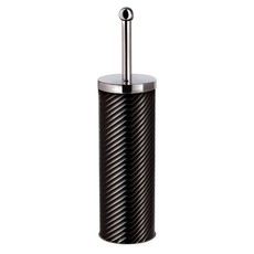 Berlinger Haus Stainless Steel Premium Toilet Brush - Black-Silver Edition