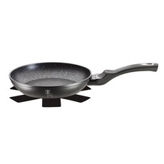 Berlinger Haus 24cm Marble Coating Frypan - Black Silver Collection