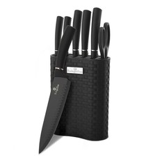 Berlinger Haus 7-Piece Non-Stick Coating Knife Set with Stand BH-2502