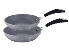 Berlinger Haus Marble Coating Frypan Set - Stone Touch Line (2 Piece)