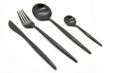 Cutlery Set 12 Piece - Carbon Black