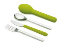 Joseph Joseph - Go-Eat Compact Stainless Steel Cutlery Set - Green