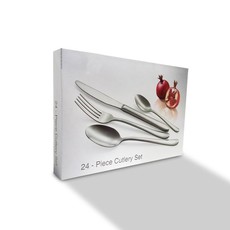LM - 24 Pieces Stainless Steel Cutlery Set