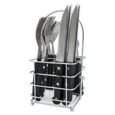 Lush Living - Cutlery Set in Basket - 16 Piece
