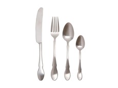 Maxwell and Williams Chester 16pc Cutlery Set 18/10 S/Steel-Brushed Silver
