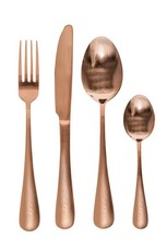 Rose Gold Stainless Steel Cutlery Set by Kitchen Kult - 4 Pieces
