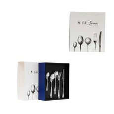 St. James Cutlery - Oxford Cutlery Set In Cardboard Gift Box - Set Of 30