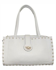 Parco Collection Ladies Handbag - White