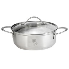 Berlinger Haus 24cm Stainless Steel Shallow Pot - Silver Jewellery Edition