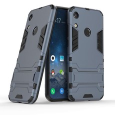 2-in-1 Shockproof Stand Case for Huawei Y6 2019 Navy