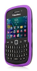 Blackberry 9320 Alumor Capdase - Black/Purple