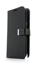 Capdase Folder Case Sider Polka Samsung Galaxy Note II - Black & Black