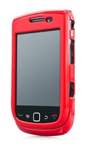 Capdase Soft Jacket 3 Fuze for Blackberry 9800/9810 - Red/Clear