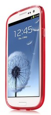 Capdase Soft Jacket for Samsung Galaxy S3 - Red