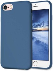 CellTime iPhone 6 /6S Silicone Shock Resistant Cover -Cobalt Blue-Logo Hole