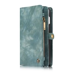 Detachable Magnetic Leather Phone Case & Wallet For iPhone 7/8 Plus - Green