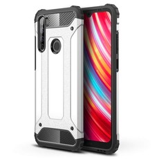 Digitronics Hybrid Shockproof Case for Xiaomi Redmi Note 8 - Silver