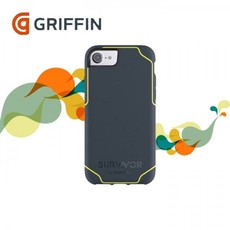 Griffin Survivor Journey cover for iPhone 8 Plus/7 Plus - Denim/Flu Pink