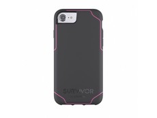 Griffin Survivor Journey iPhone 8/7 Cover - Deep Grey/Pink