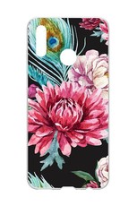 Hey Casey! Protective Case for Huawei P Smart 2019 - Peacock Puff