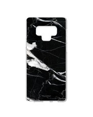 Hey Casey! Protective Case for Samsung Note 9 - Black Ice Marble