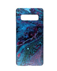 Hey Casey! Protective Case for Samsung S10 Plus - Cobalt Galaxy Marble