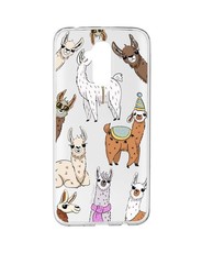 Hey Casey! Slim Fit Gel Case for Huawei Mate 20 Lite - Llama Party
