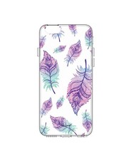 Hey Casey! Slim Fit Gel Case for iPhone 6 PLUS - Rainbow Feathers