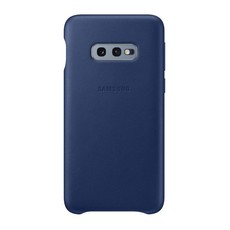 Leather Cover for Samsung Galaxy S10 E - Navy