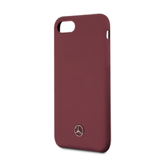 Mercedes - Silicon Case Microfiber Lining for iPhone 8