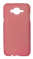 RedDevil Samsung J7 Protective Flexible Back Cover - Translucent Pink