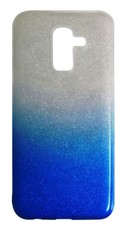 RedDevil Samsung J8 2018 Back Cover - Glitter Blue