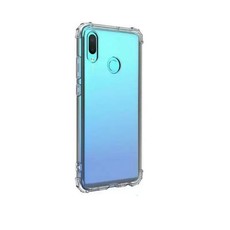 Shockproof Gel Case For Huawei Y7 (2019) & Glass Screen Protector