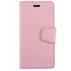 We Love Gadgets Flip Cover Wallet With Card Slots iPhone X & XS Pink