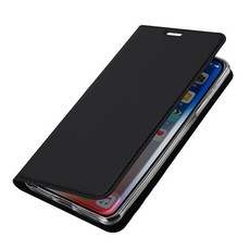 We Love Gadgets Flip Cover with Card Holder for iPhone XS Max Black