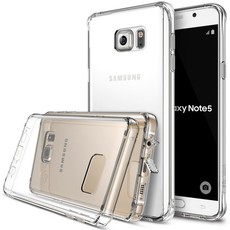 ZF Shockproof Clear Bumper Pouch for SAMSUNG NOTE-5