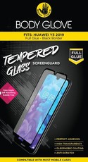 Body Glove Huawei Y5 2019 Full Glue Tempered Screen Guard - Black