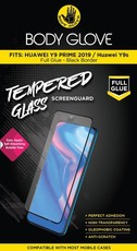 Body Glove Huawei Y9s / Y9 Prime 2019 Full Glue Tempered Glass - Black