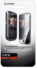 Capdase Screenguard for BlackBerry 8520 MIRA - Red