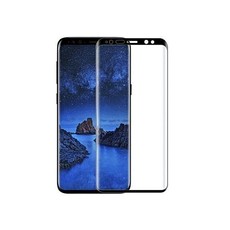 CellTime Full Glue Tempered Glass Screen Guard for Samsung Galaxy S9 Plus