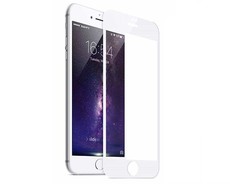 Young Pioneer 3D Tempered Glass Screen Protector for iPhone 8 - White