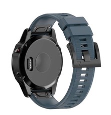 Killerdeals Silicone Strap for 22mm Garmin Fenix 5 Watch - Dark Blue
