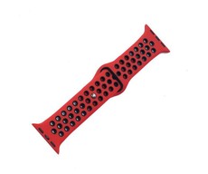 Killerdeals Silicone Strap for 38mm Apple Watch (S/M) - Red and Black
