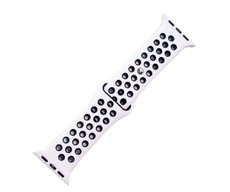 Killerdeals Silicone Strap for 42mm Apple Watch (S/M) - White and Black