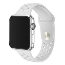 Killerdeals Silicone Strap for Apple Watch - White (38mm)